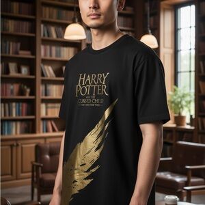 NWT Harry Potter And The Cursed Child 1 & 2 New York Tshirt Mens S